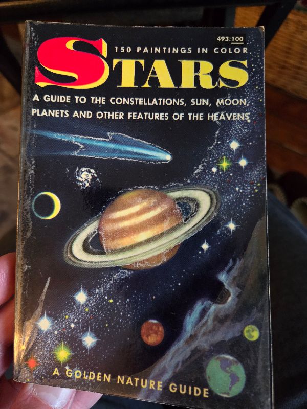 "Cover of Stars, the Golden Nature Guide book"